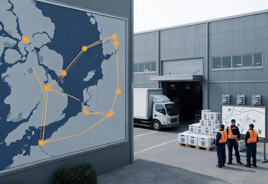 Ge Circuit Breaker support office and distribution map