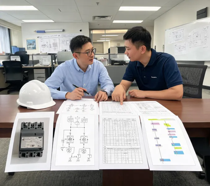 Circuit breaker project support review table